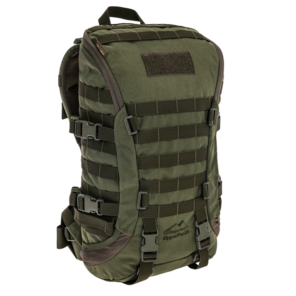 Multifunkčný armádny batoh Wisport Zipper Fox 25 l, Olivovo zelený